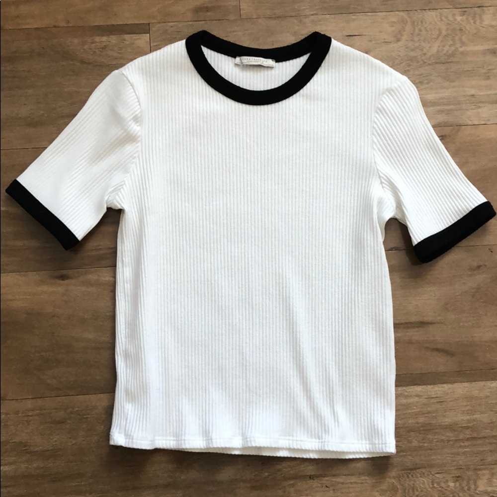 Zara Basic Ringer Tee